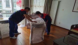 杭州搬家到上海红木家具搬运